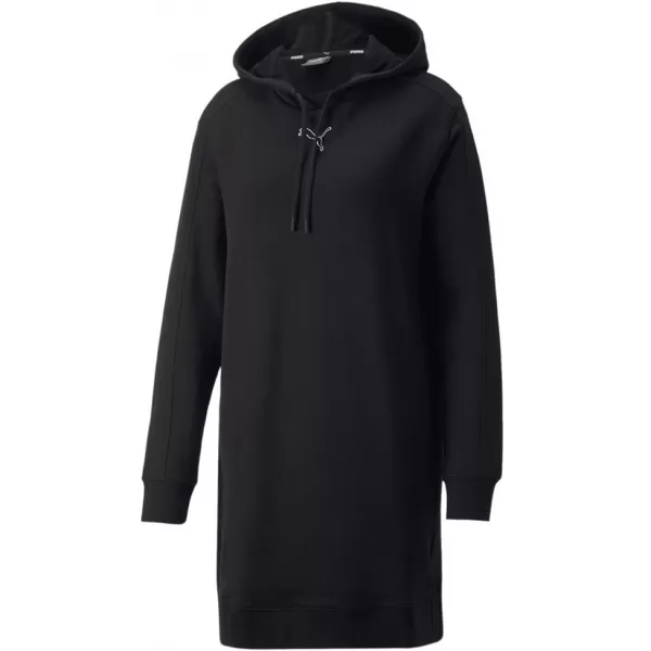  Damen-Sweatshirt PUMA HER HOODED DRESS 670817-01 SCHWARZ 