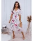 Kleid DSTREET EY1776 WEIß/ROSA