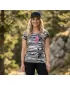 Damen-T-Shirt ALTISPORT ALW002C122 TARNGRAU/ROSA