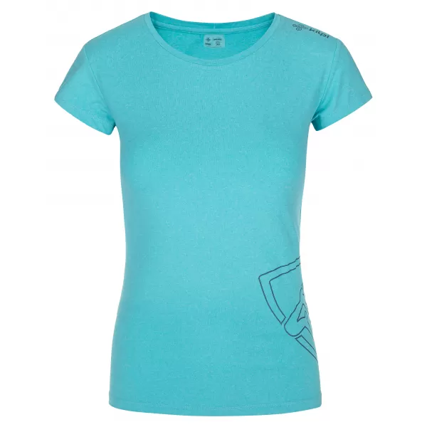  Funktions-T-Shirt für Damen KILPI LISMAIN-W RL0304KI TÜRKIS 