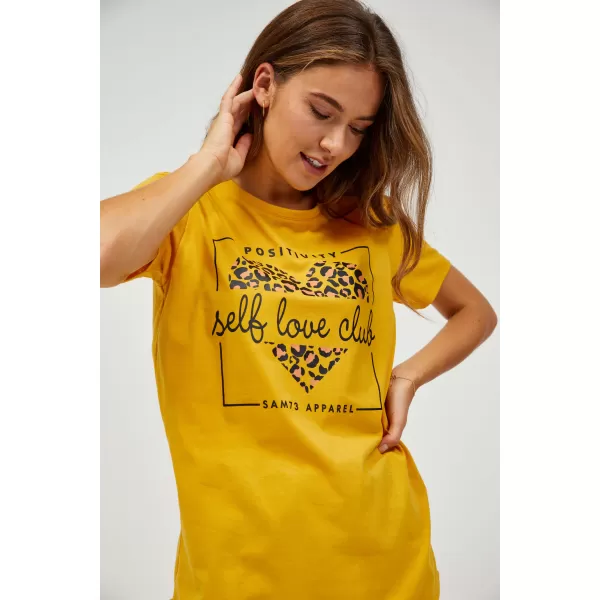  Damen-T-Shirt SAM 73 INATHI WT 877 SENFGELB 