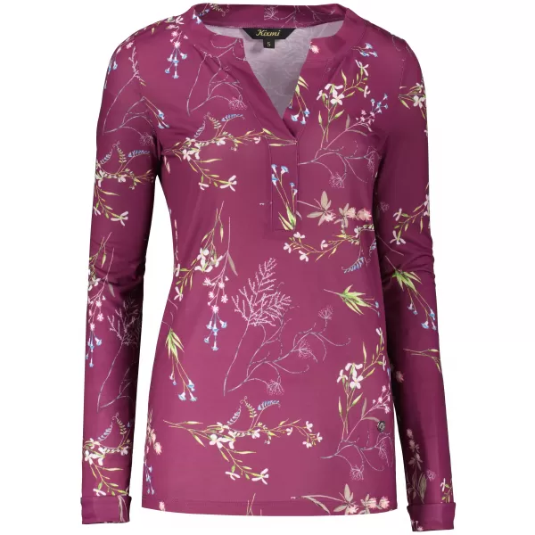 Damen-T-Shirt KIXMI ONDREA BURGUND 