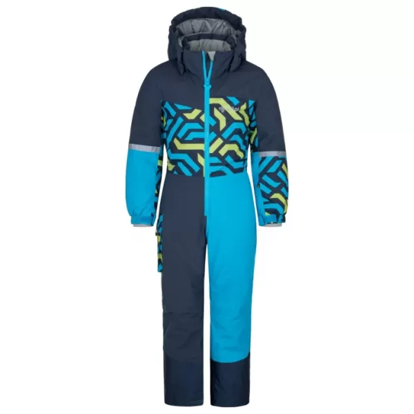  Skioverall für Jungen KILPI PONTINO-JB SJ0104KI BLAU 