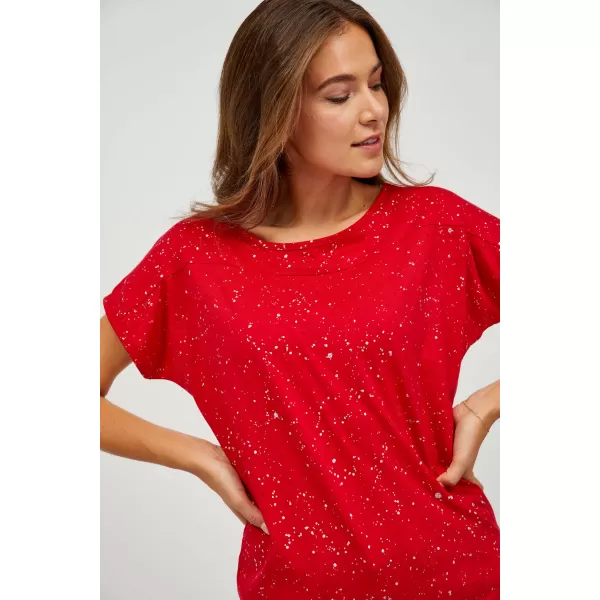  Damen-T-Shirt SAM 73 HEQA WT 876 ROT 