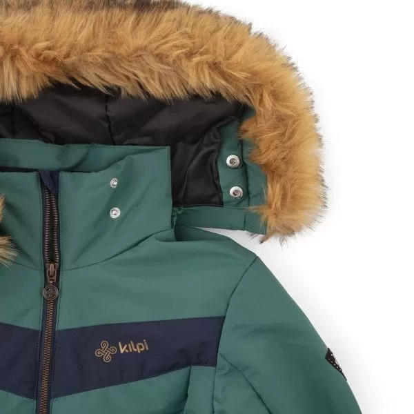 Damen-Skijacke KILPI ALISIA-W SL0111KI DUNKELGRÜN 