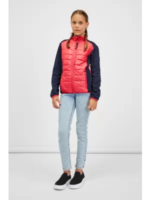 Kinder-Sweatshirt SAM 73 NURIA KM 500 LEUCHTEND ROSA