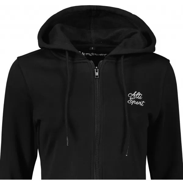  Erweitertes Damen-Sweatshirt ALTISPORT BYB/ALW056BY148 SCHWARZ UND WEIß 