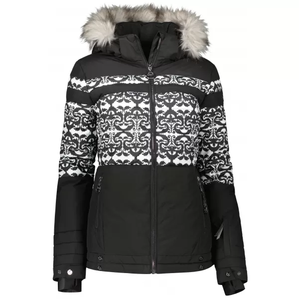  Winterjacke für Damen KIXMI OLINDA SCHWARZ 
