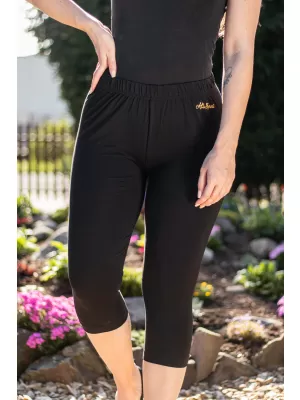 3/4-Leggings für Damen ALTISPORT OWECA LPAX576 SCHWARZ