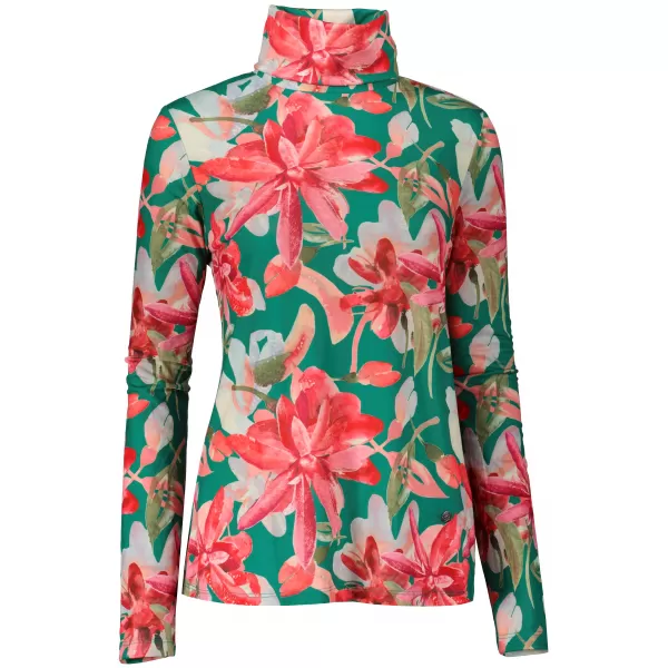  Rollkragenpullover für Damen KIXMI OPRAH GRÜN 