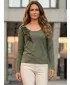 Damen-T-Shirt ALTISPORT UHANA LTSY942 GRÜN