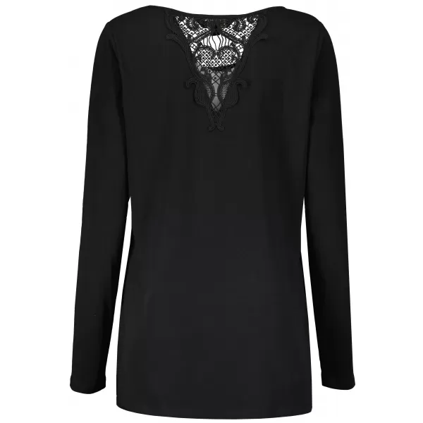  Damen-T-Shirt KIXMI OLIMPIE SCHWARZ 