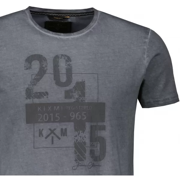  Herren-T-Shirt KIXMI OMER DUNKELGRAU 