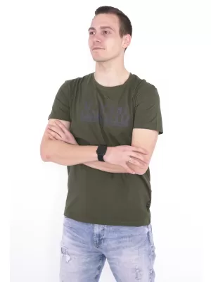 Herren-T-Shirt KIXMI ORLANDO GRÜN