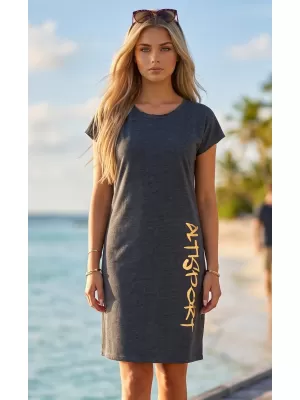 Kleid ALTISPORT LYMA LSKX399 SCHWARZ