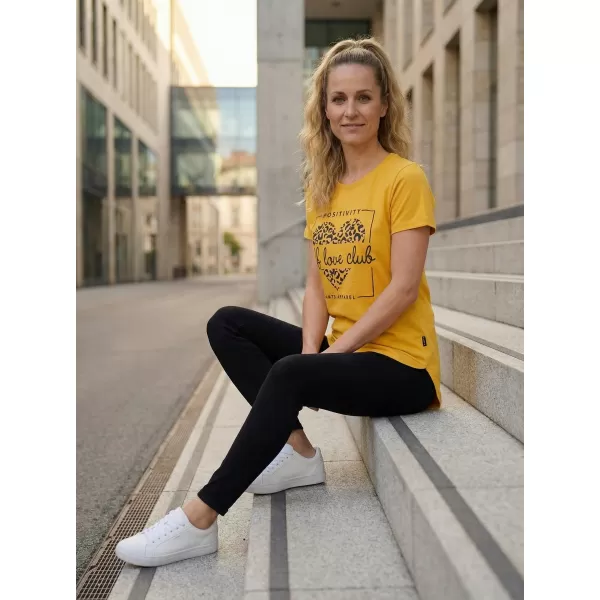  Damen-T-Shirt SAM 73 INATHI WT 877 SENFGELB 