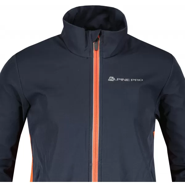  Baby Softshell Jacke ALPINE PRO TYCHO KJCY251 DUNKELBLAU/SCHWARZ 