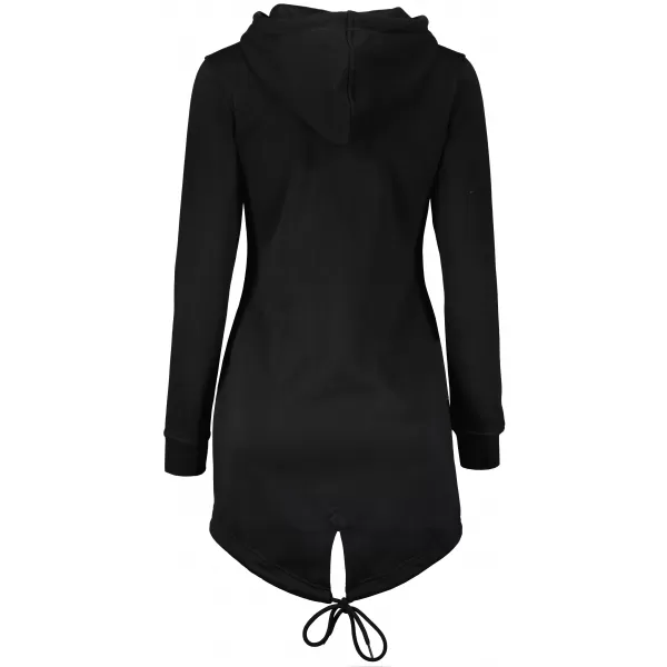  Erweitertes Damen-Sweatshirt ALTISPORT BYB/ALW056BY148 SCHWARZ UND WEIß 
