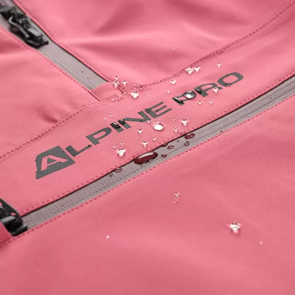  Damenjacke ALPINE PRO GIBBA LJCY532 BURGUND 