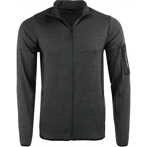  Herren -Sweatshirt ALPINE PRO IRWES MSWY368 SCHWARZ 