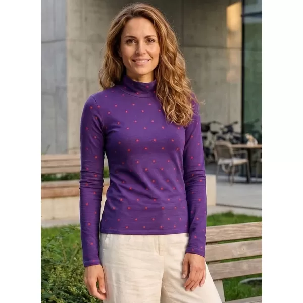  Damen-T-Shirt ALTISPORT LUWEDA LTSY943 LILA 