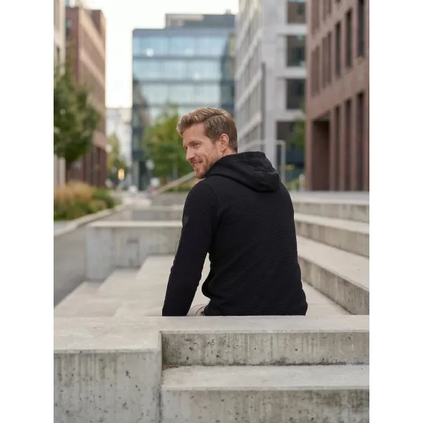  Herren-Sweatshirt KIXMI ORICK SCHWARZ 