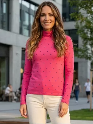 Damen-T-Shirt ALTISPORT LUWEDA LTSY943 DUNKELPINK