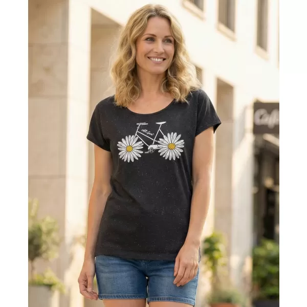 Damen-T-Shirt ALTISPORT TEIRA LTSX901 SCHWARZ 