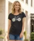 Damen-T-Shirt ALTISPORT TEIRA LTSX901 SCHWARZ
