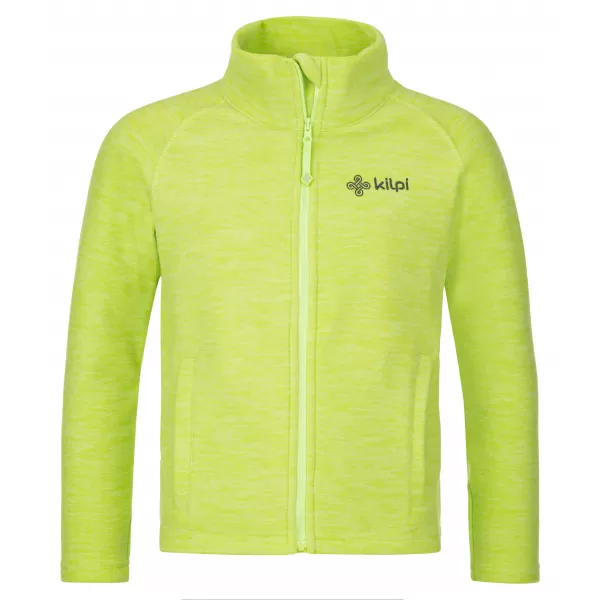  Fleece-Sweatshirt für Kinder KILPI ALACANT-J SJ0204KI HELLGRÜN 