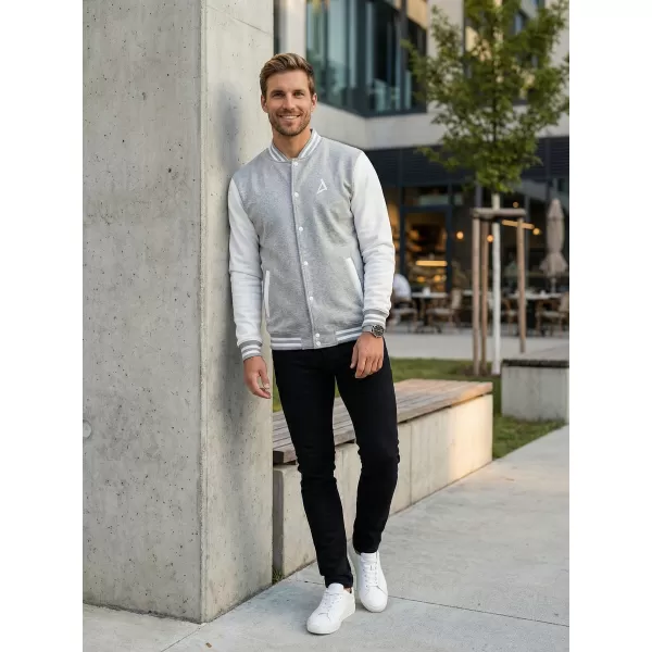  Herren-Sweatshirt ALTISPORT BYB/ALM002BB004 HELLGRAUE AKZENTE 