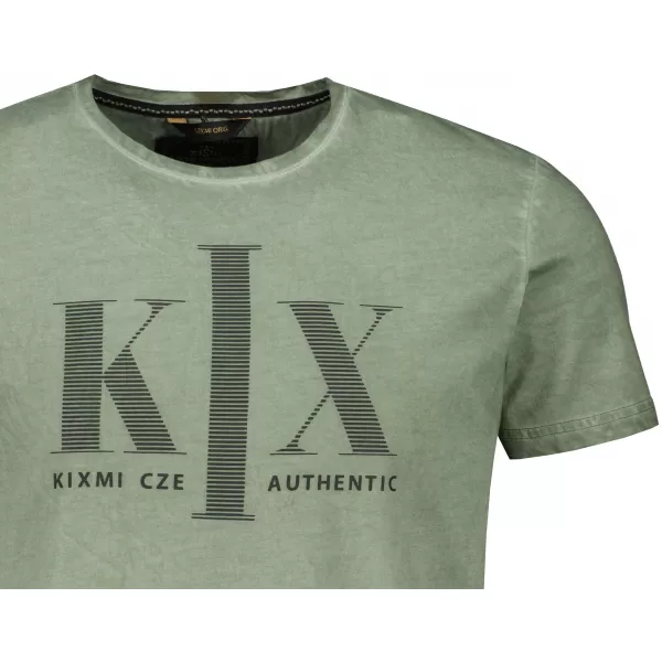  Herren-T-Shirt KIXMI OLWEN GRÜN 