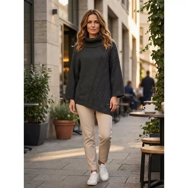  Damenpullover KIXMI OBELIA DUNKELGRAUE HIGHLIGHTS 