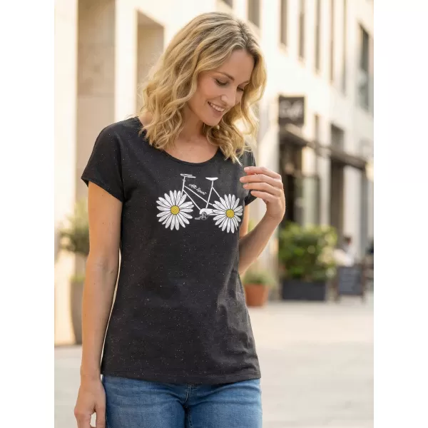  Damen-T-Shirt ALTISPORT TEIRA LTSX901 SCHWARZ 
