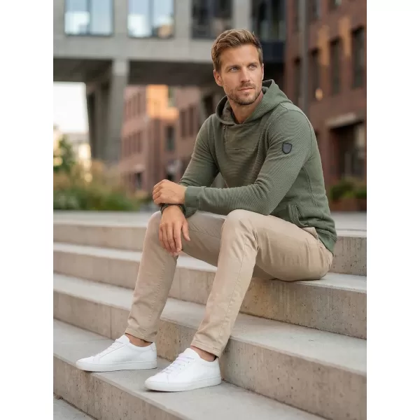  Herren-Sweatshirt KIXMI ORICK GRÜN 