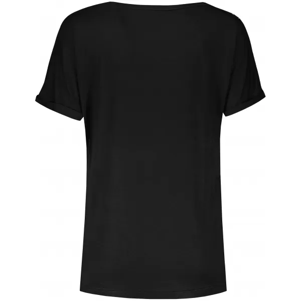  Damen-T-Shirt KIXMI OKELANI SCHWARZ 