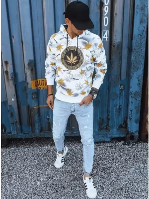 Herren -Sweatshirt DSTREET BX5317 WEIß