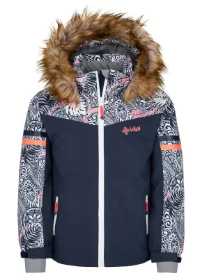 Skijacke für Mädchen KILPI LENA-JG SJ0160KI DUNKELBLAU