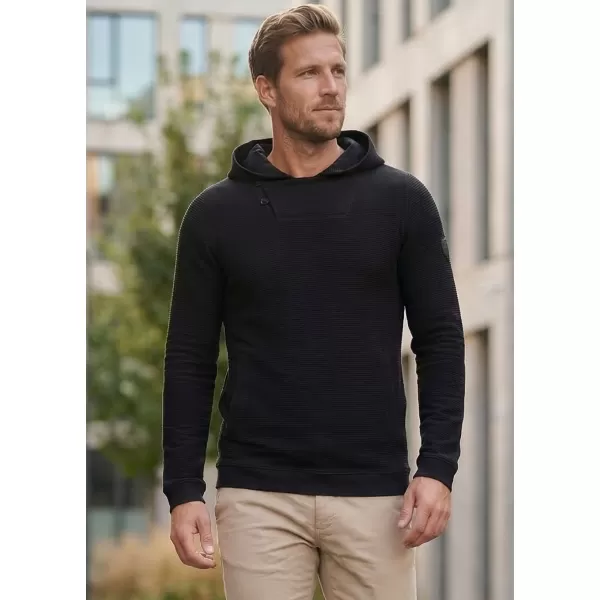  Herren-Sweatshirt KIXMI ORICK SCHWARZ 