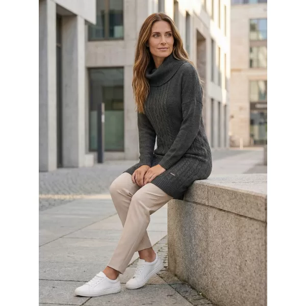  Damenpullover KIXMI ODELLA DUNKELGRAUE HIGHLIGHTS 