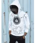 Herren -Sweatshirt DSTREET BX5321 WEIß