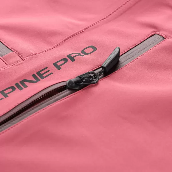  Damenjacke ALPINE PRO GIBBA LJCY532 BURGUND 