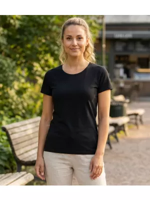 Damen-T-Shirt ALTISPORT PUSTA LTSY947 SCHWARZ
