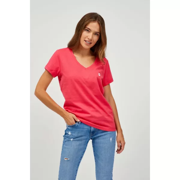  Damen-T-Shirt SAM 73 LUMIEL WT 873 LEUCHTEND ROSA 