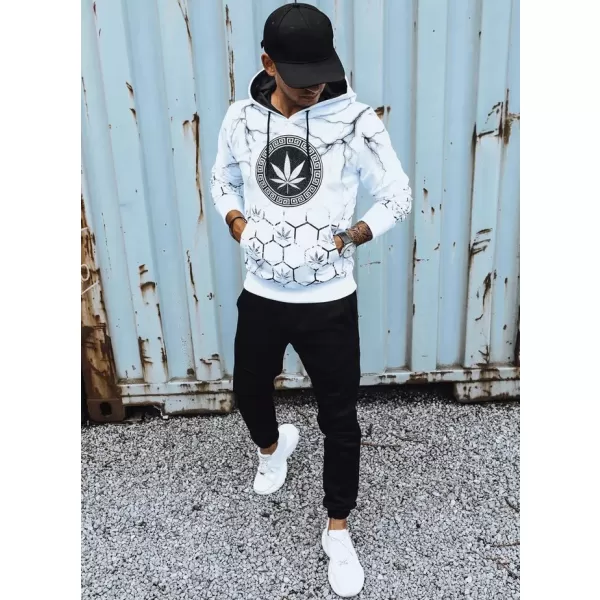  Herren -Sweatshirt DSTREET BX5321 WEIß 
