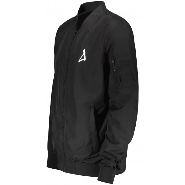  Bomberjacke für Herren ALTISPORT BYB/ALM002BY045 SCHWARZ UND WEIß 