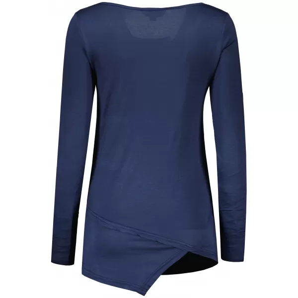  Damen-T-Shirt KIXMI ORIANA DUNKELBLAU 