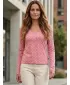 Damen-T-Shirt ALTISPORT ONEDA LTSY941 ROSA