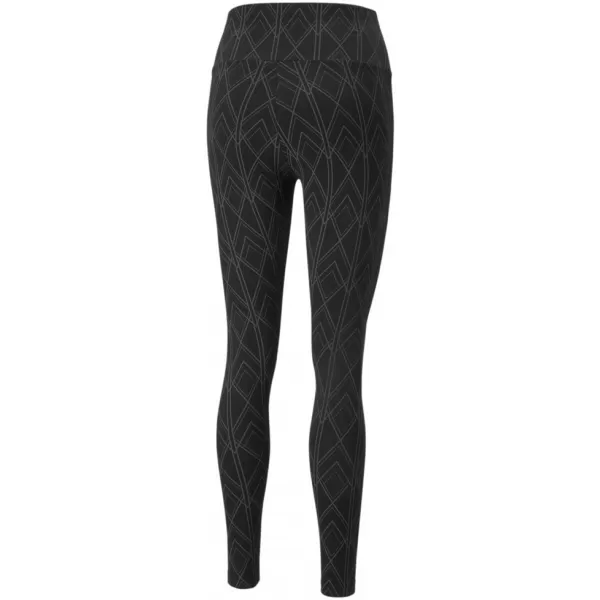  Leggings für Damen PUMA POWER DECO GLAM TIGHTS 671759-01 SCHWARZ 