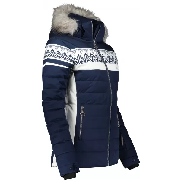  Winterjacke für Damen KIXMI OMAIRA DUNKELBLAU 